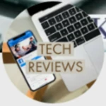 tech reviews android application logo